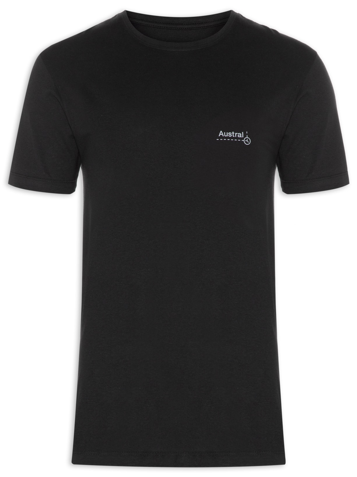 Camiseta Masculina Surf Designer Plain - Preto