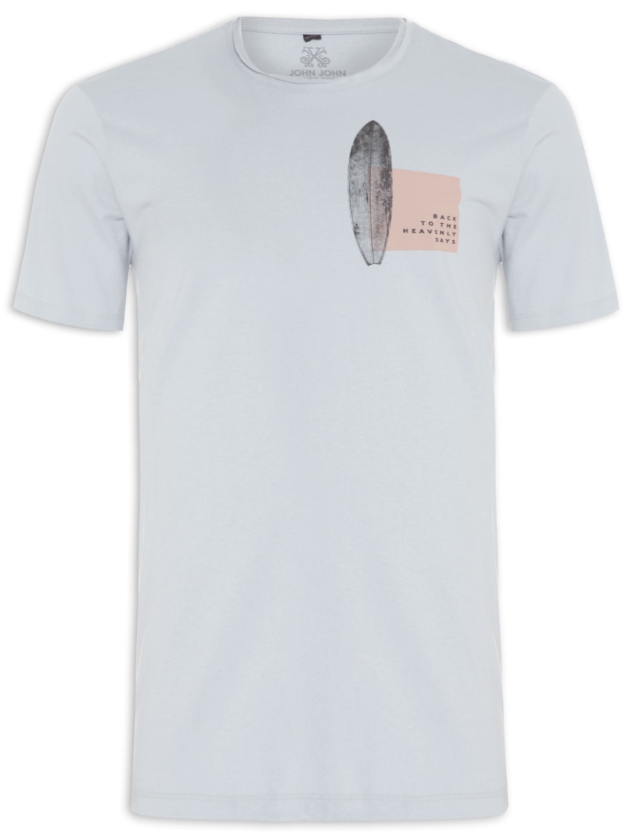 Camiseta Masculina Surf Square - Cinza
