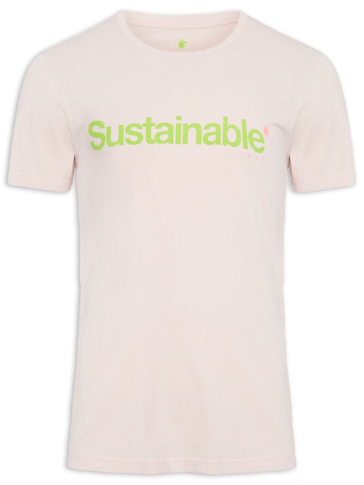 Camiseta Masculina Sustainable - Rosa