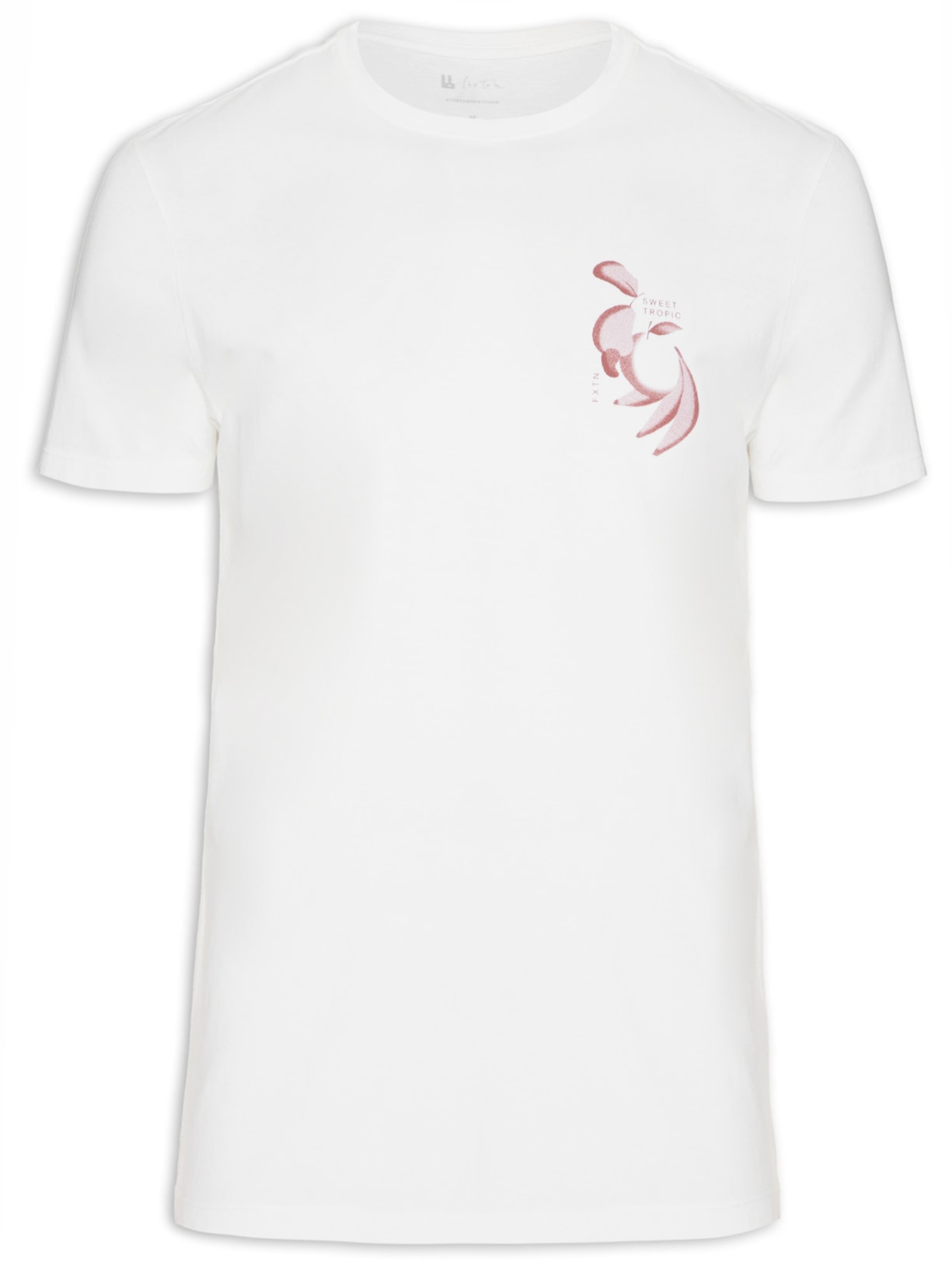 Camiseta Masculina Sweet Tropic - Branco