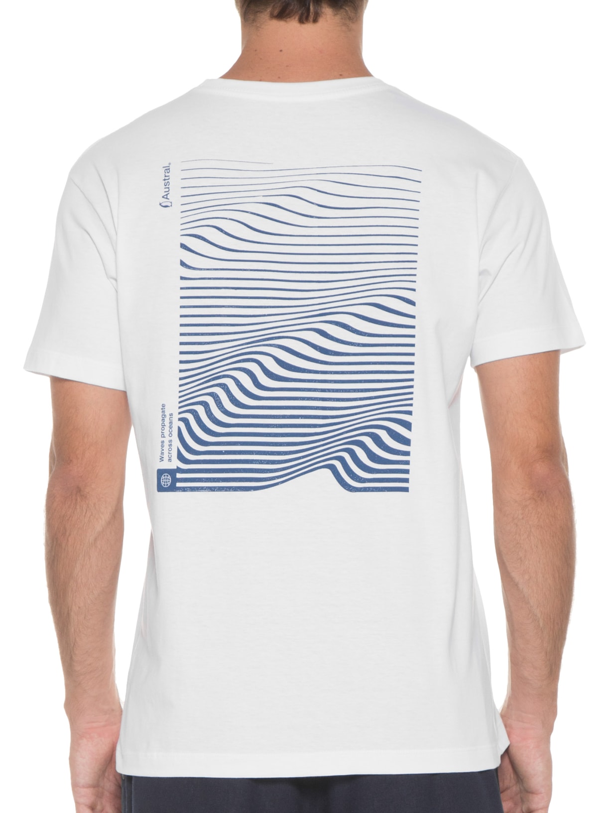 Camiseta Masculina Swell Branco Austral