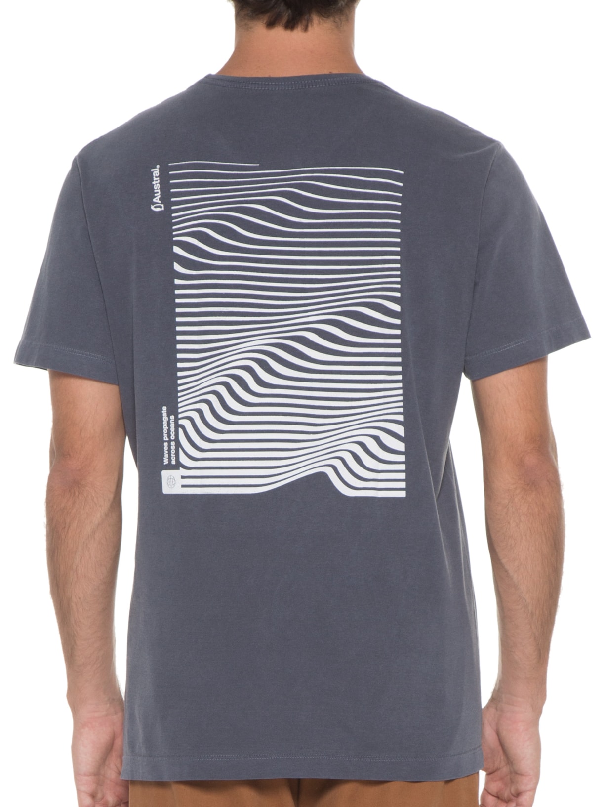 Camiseta Masculina Swell Midnight Azul Austral