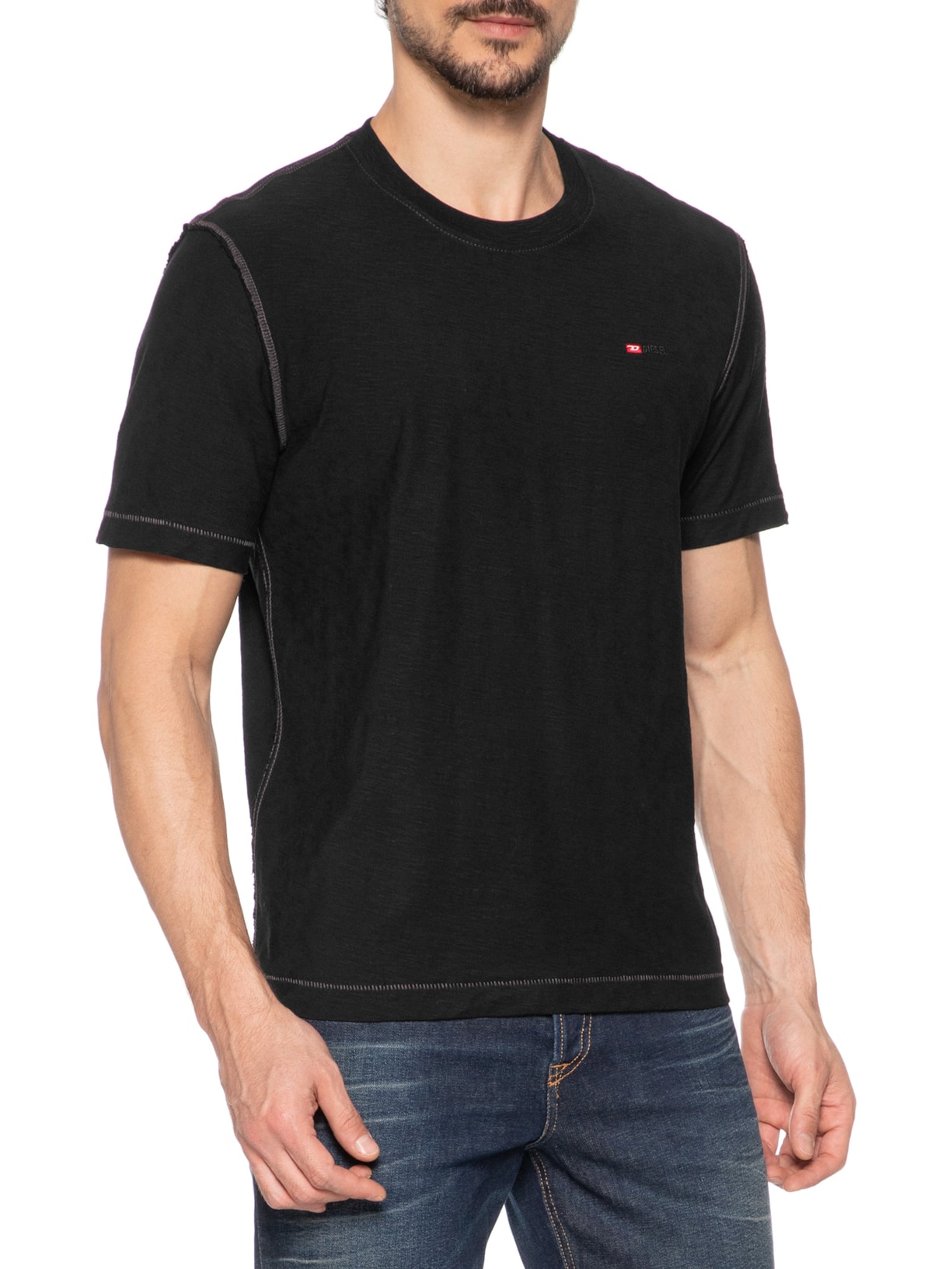 Camiseta Masculina T-Adjust K3 Preto Diesel