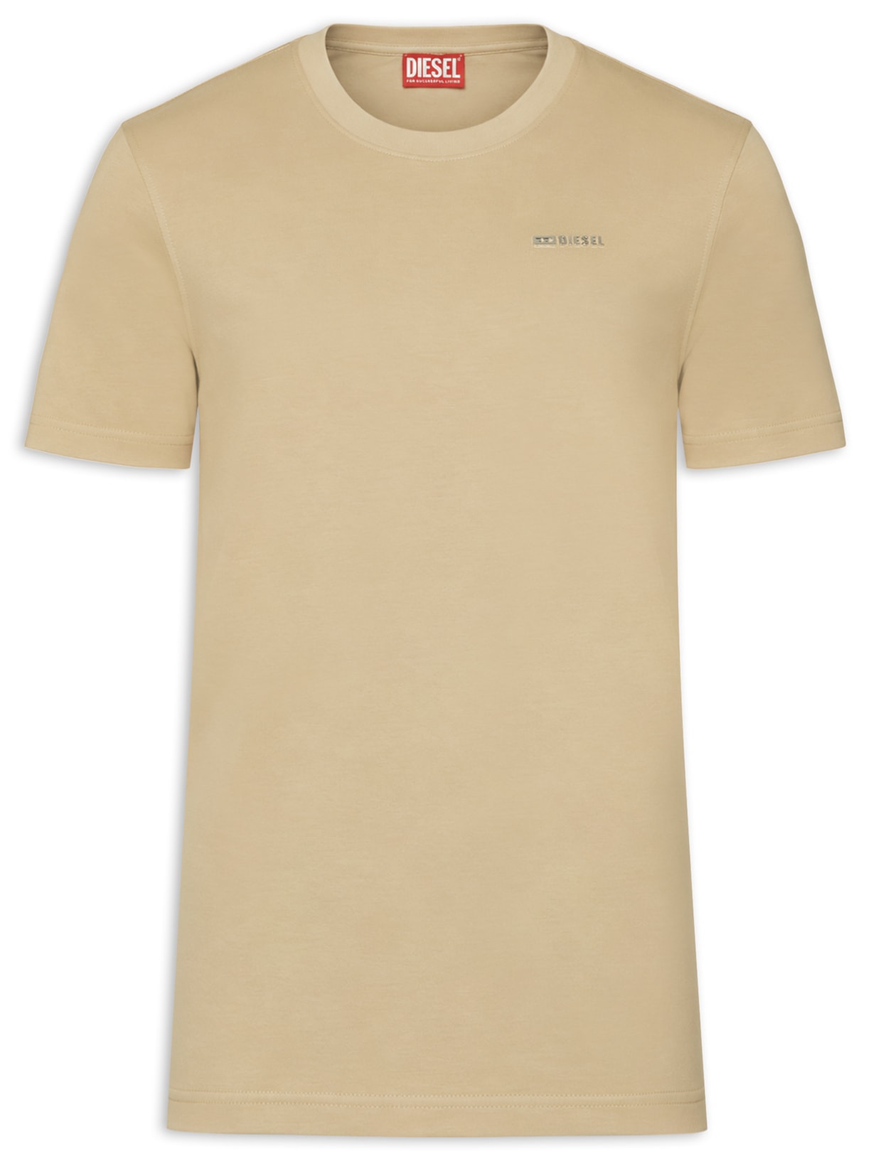 Camiseta Masculina T-Adjust-Met Bege Diesel