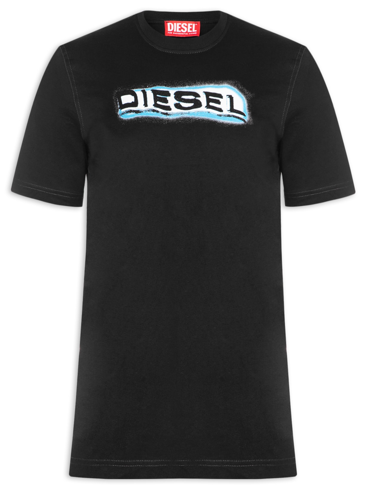 Camiseta Masculina T-Adjust-R4 Maglietta - Preto