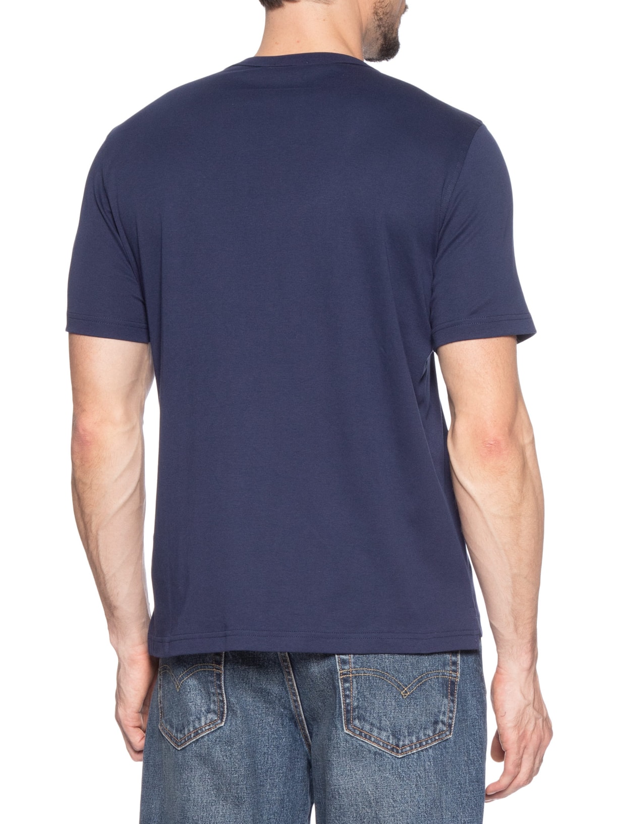 Camiseta Masculina T-Adjust-Slits-R17 Maglietta Azul Diesel