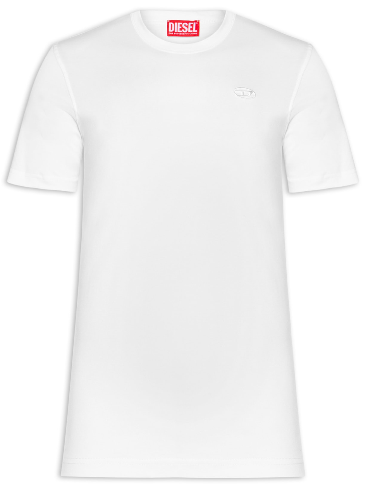 Camiseta Masculina T-Adjust-Slits-R17 Maglietta Branco Diesel
