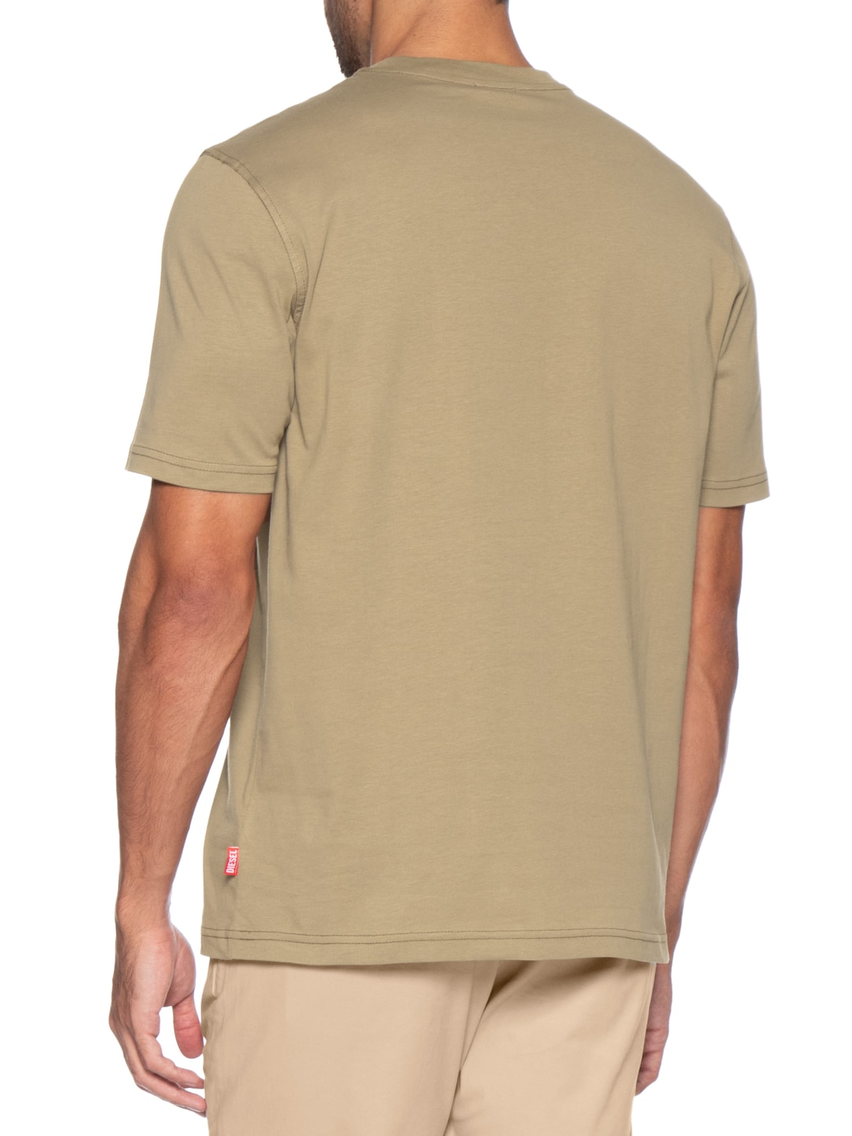 Camiseta Masculina T-Adjust-V2 Bege Diesel