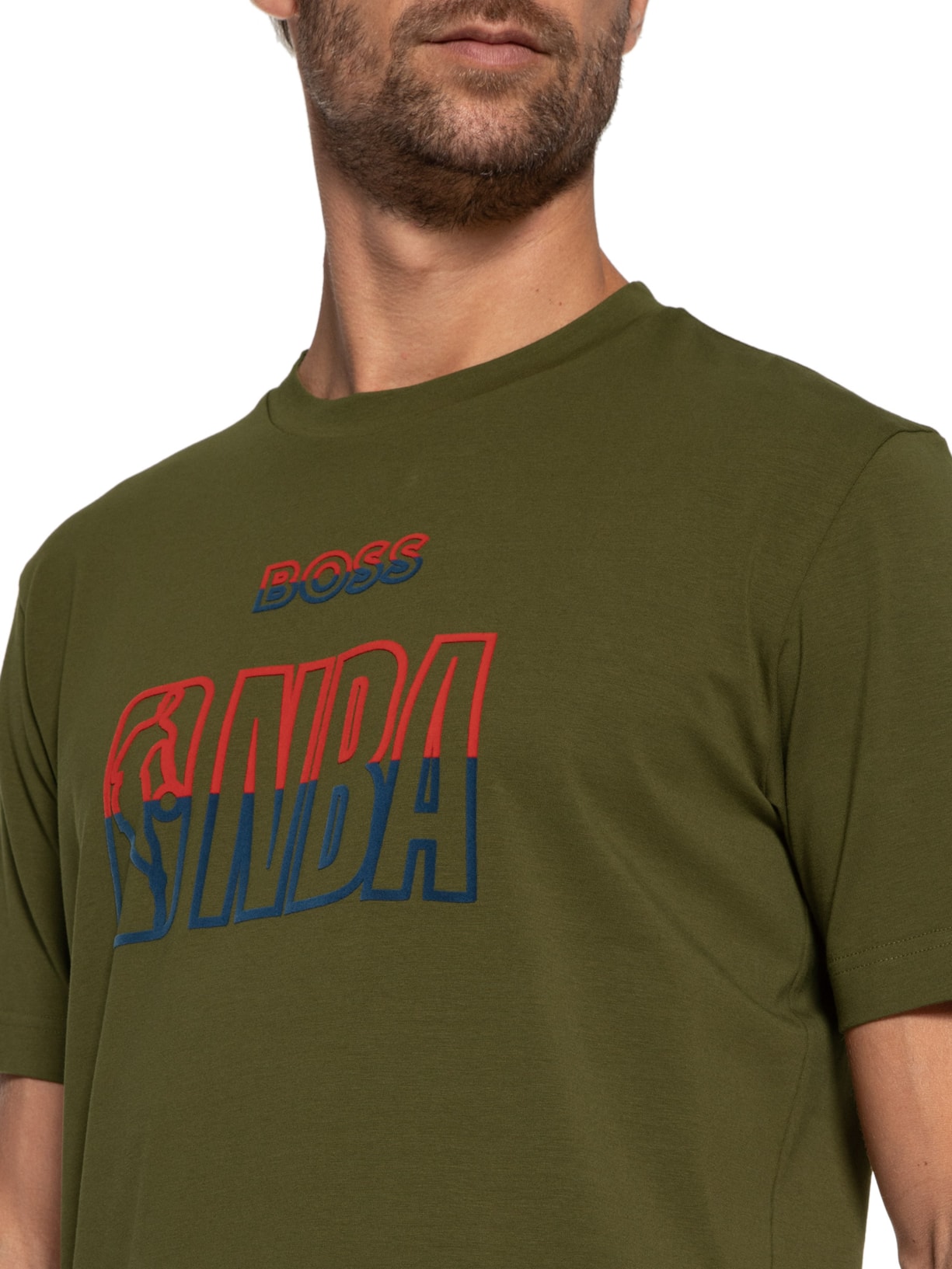 Camiseta Masculina T Basket 4 Nba Verde Boss