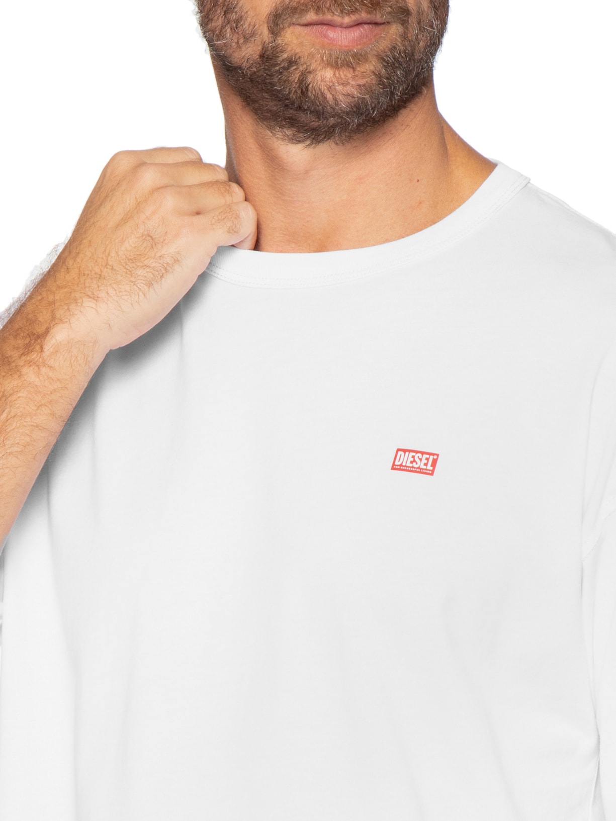 Camiseta Masculina T- box Branco Diesel