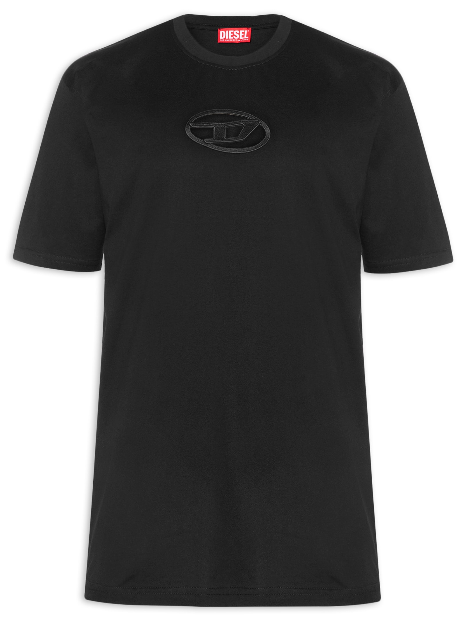 Diesel - Camiseta Masculina T-Box Od Maglietta - Preto