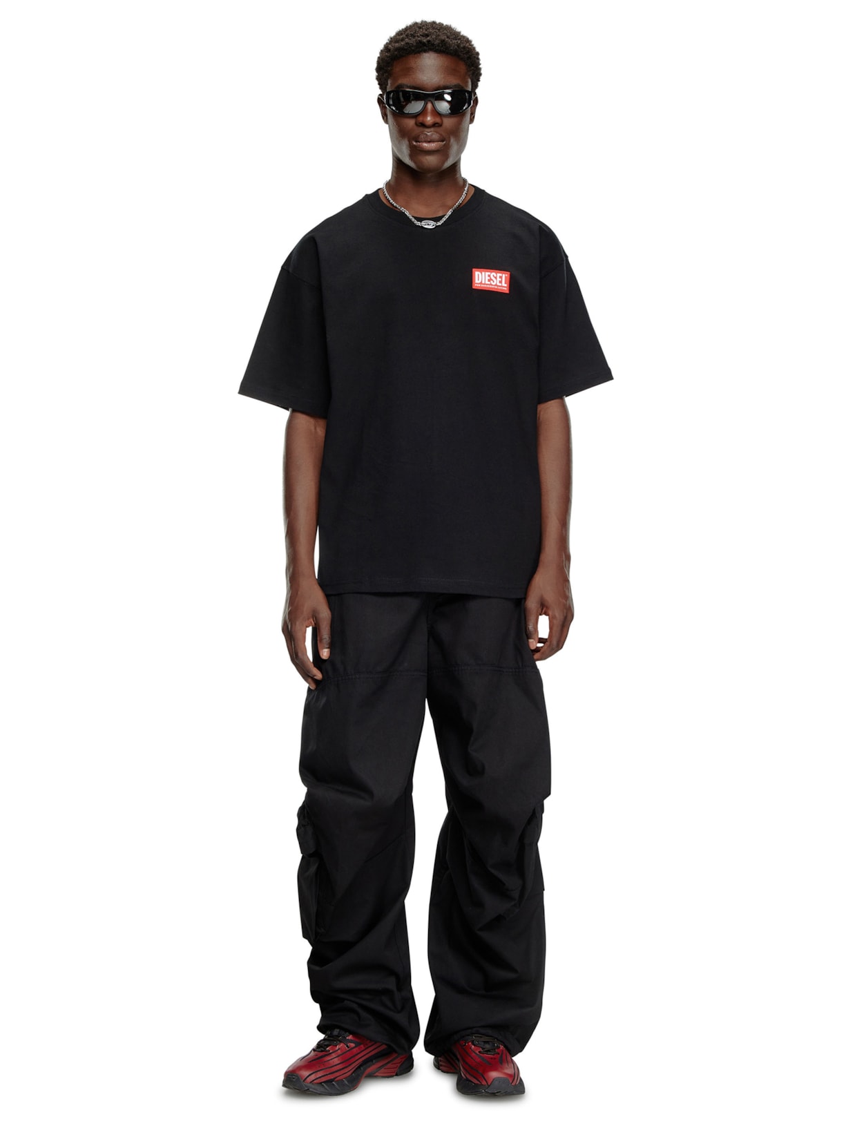 Camiseta Masculina T- box Preto Diesel