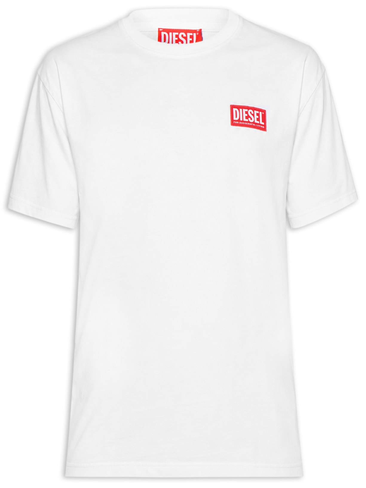 Camiseta Masculina T-Boxt-Lab Branco Diesel