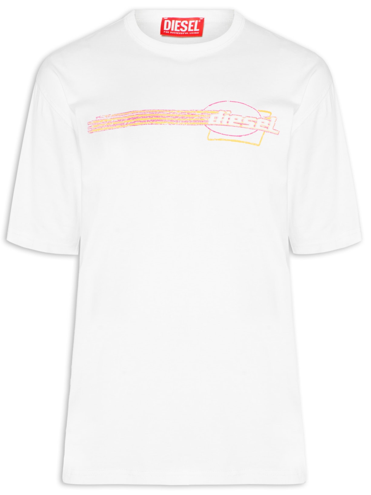 Camiseta Masculina T-Boxt-R16 Maglietta - Branco