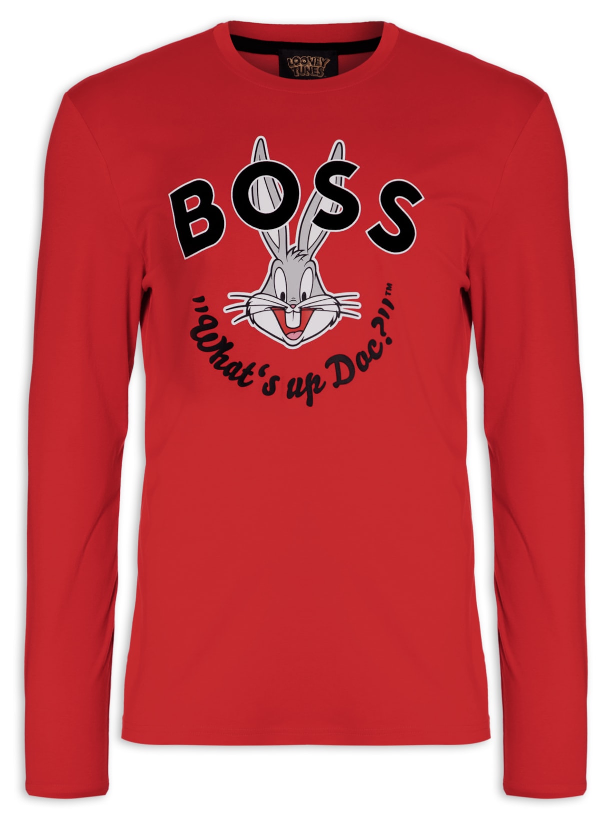Camiseta Masculina T Bugs Lny - Vermelho