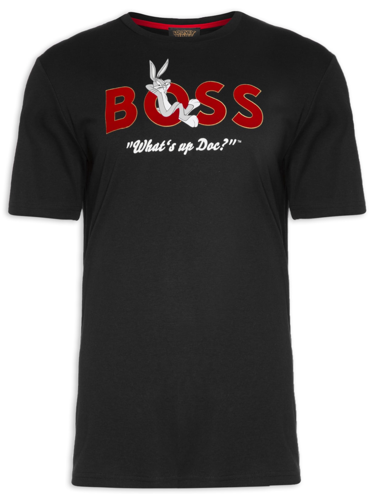 Camiseta Masculina T Bun Lny - Preto