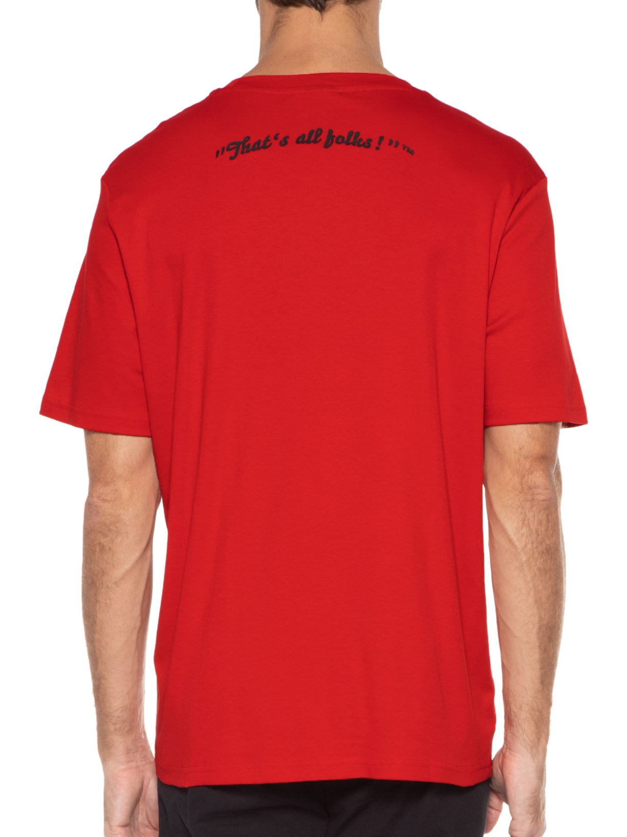 Camiseta Masculina T Bun Lny Vermelho Boss