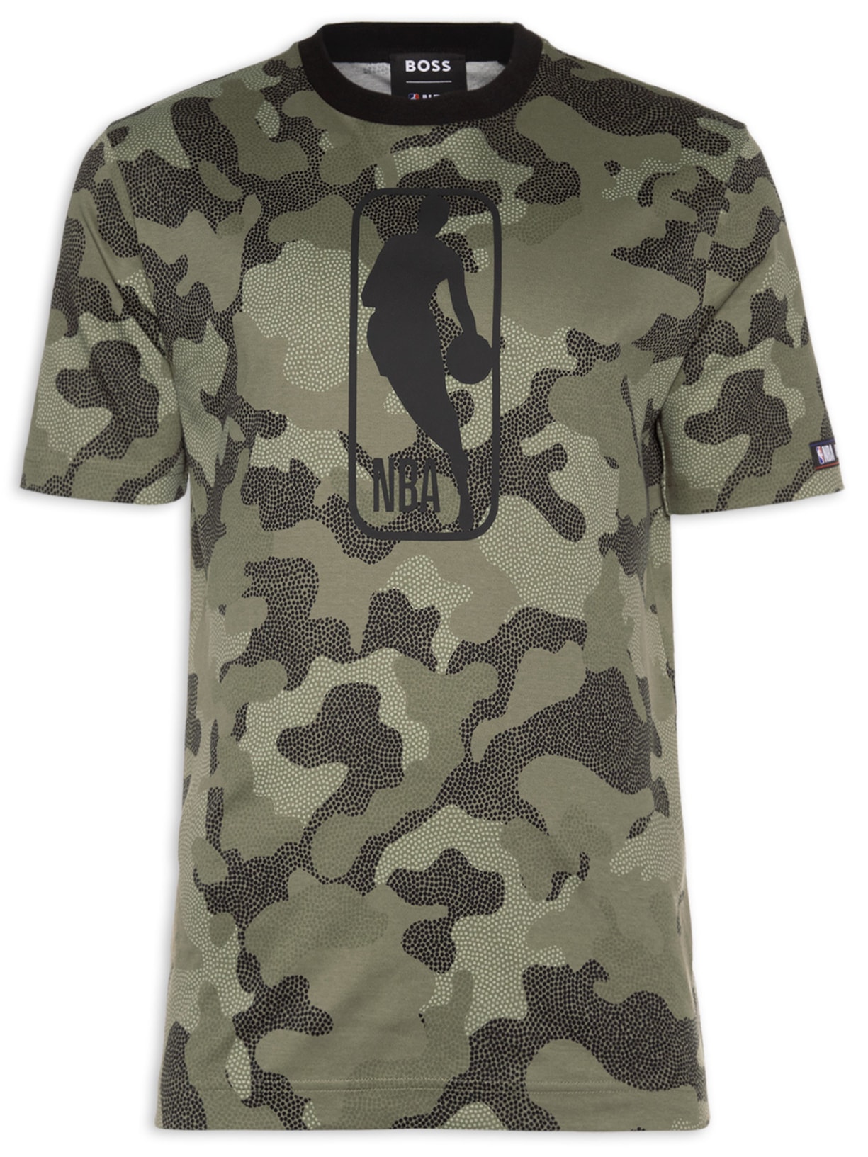 Camiseta Masculina T Camo Nba - Verde