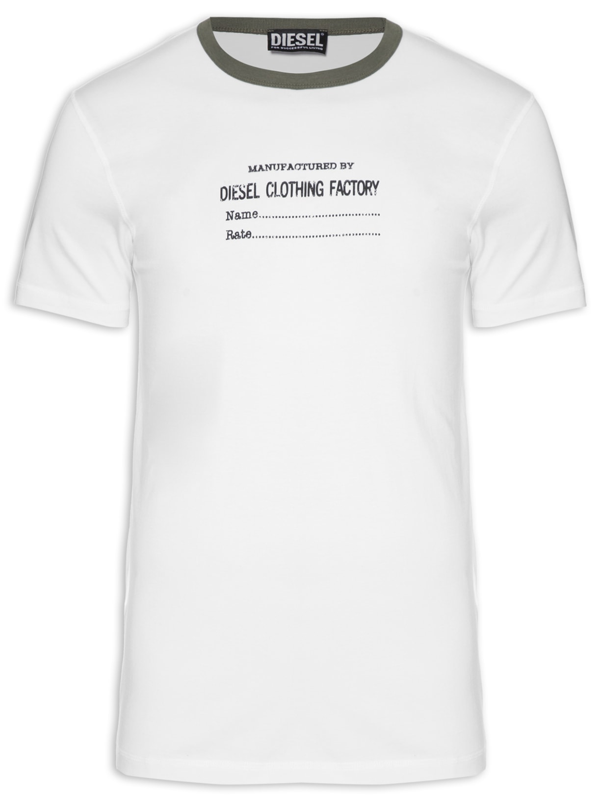 Camiseta Masculina T-diegor-c3 - Branco