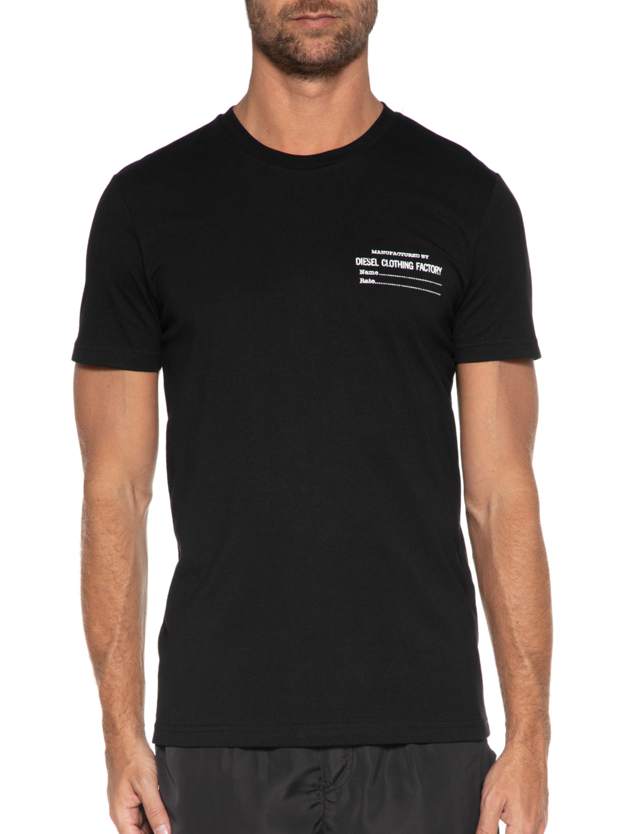 Camiseta Masculina T-diegor-c3 Preto Diesel