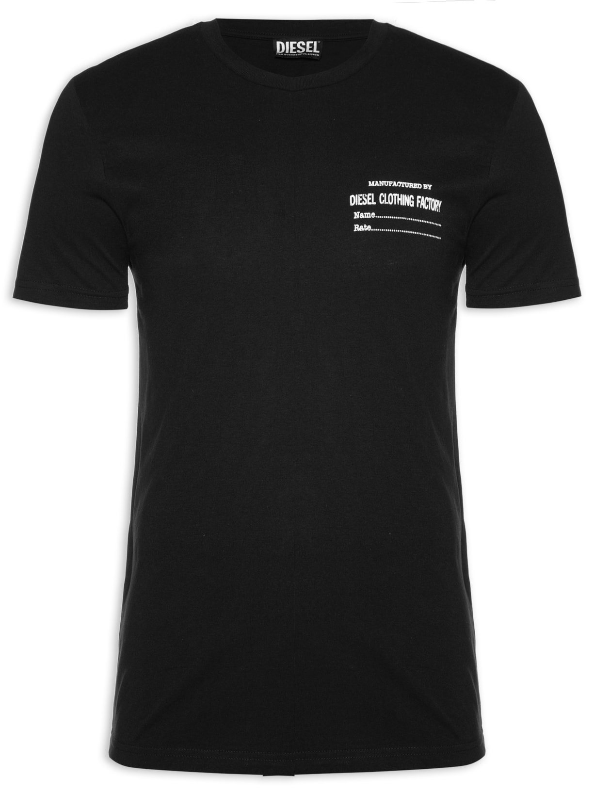 Camiseta Masculina T-diegor-c3 - Preto