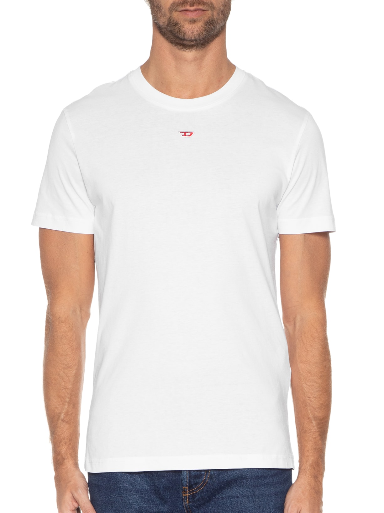 Camiseta Masculina T Diegor D Branco Diesel