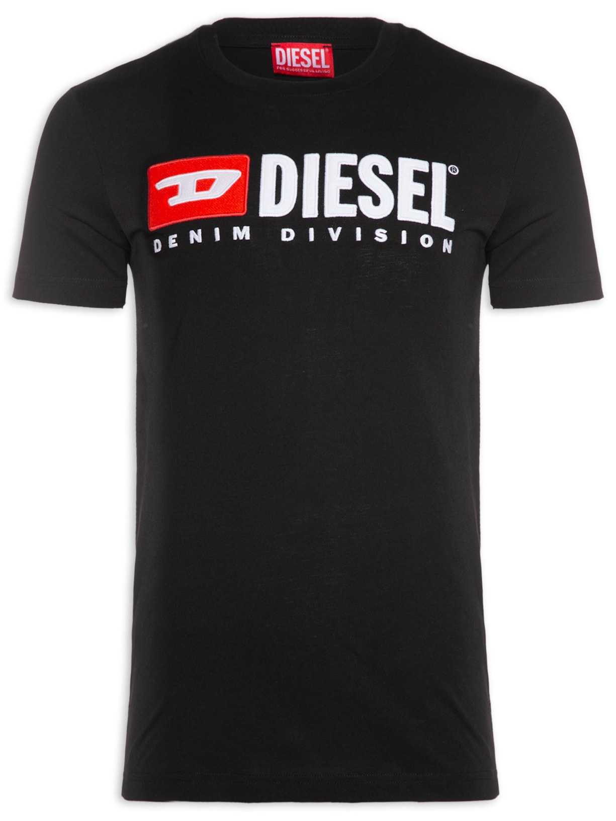 Camiseta Masculina T-diegor-div - Preto