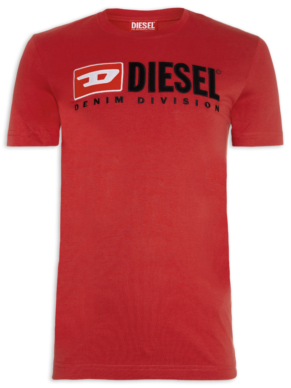 Camiseta Masculina T-diegor-div - Vermelho