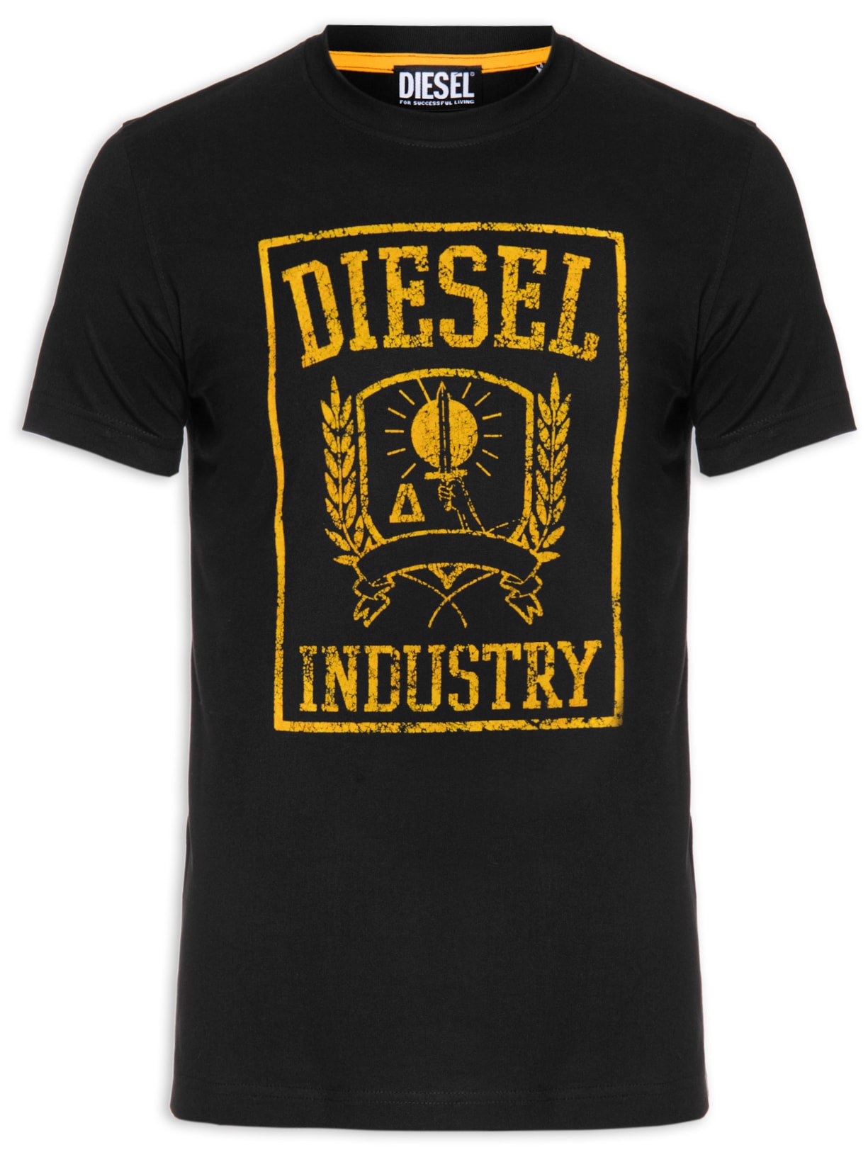 Camiseta Masculina T-diegor-e10 - Preto
