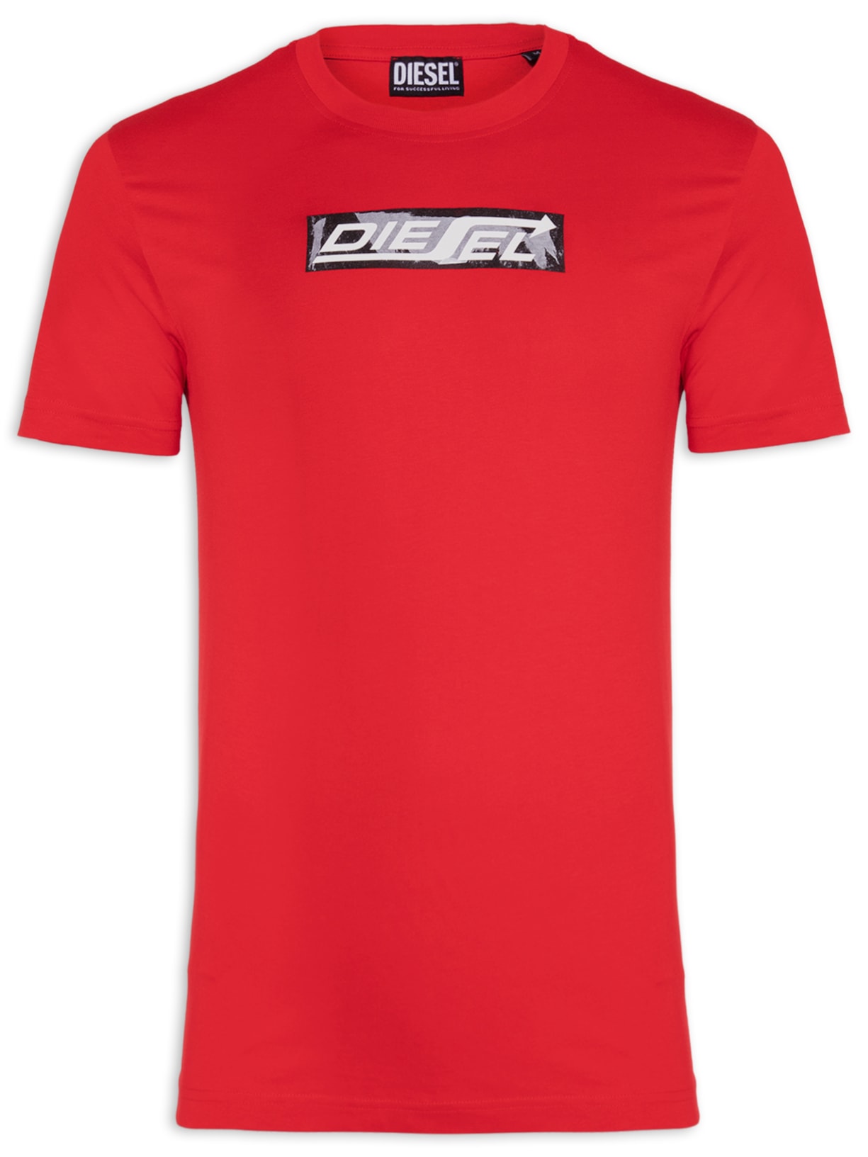 Camiseta Masculina T-diegor-hs1 - Vermelho
