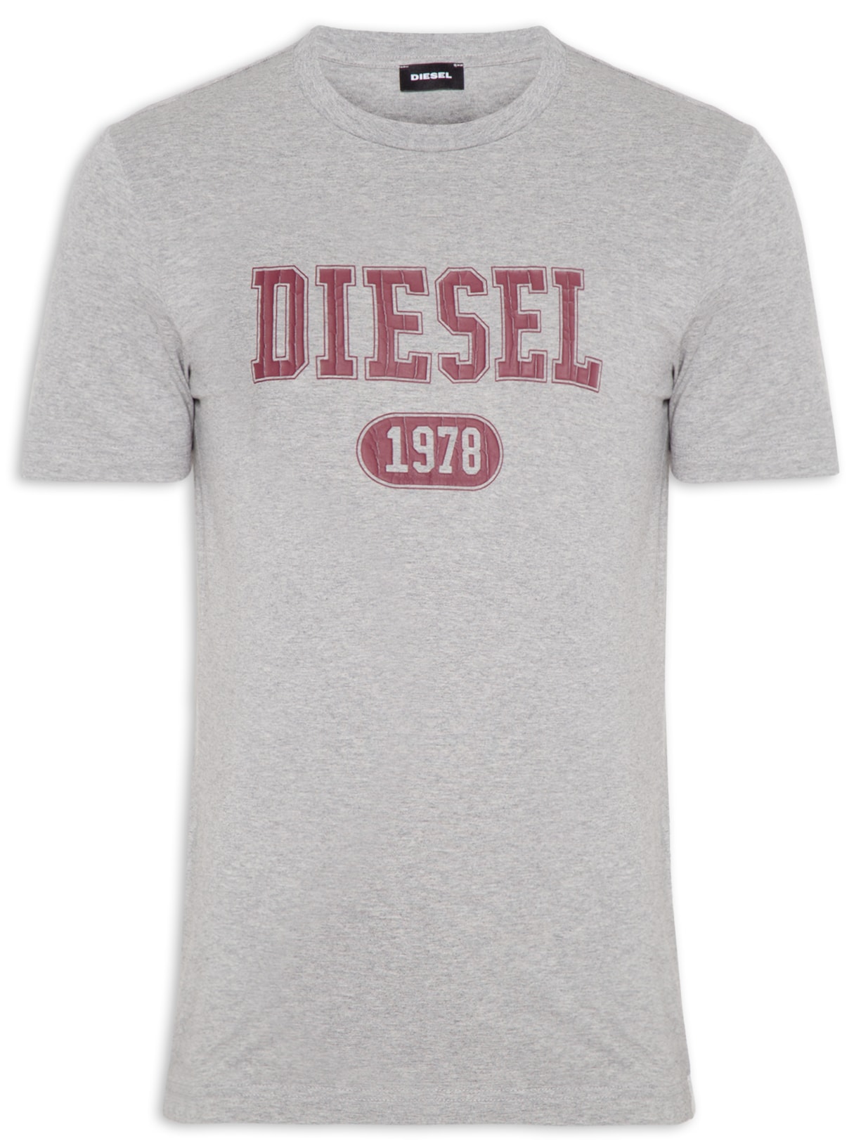 Camiseta Masculina T-diegor-k46 - Cinza