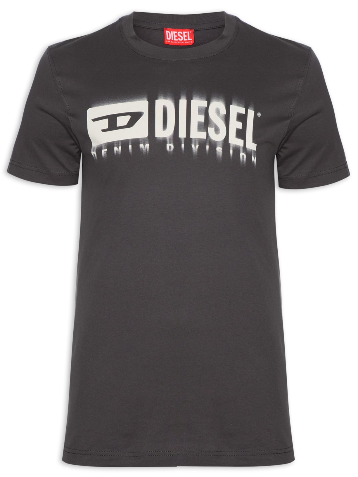 Camiseta Masculina T-Diegor-l6 - Cinza