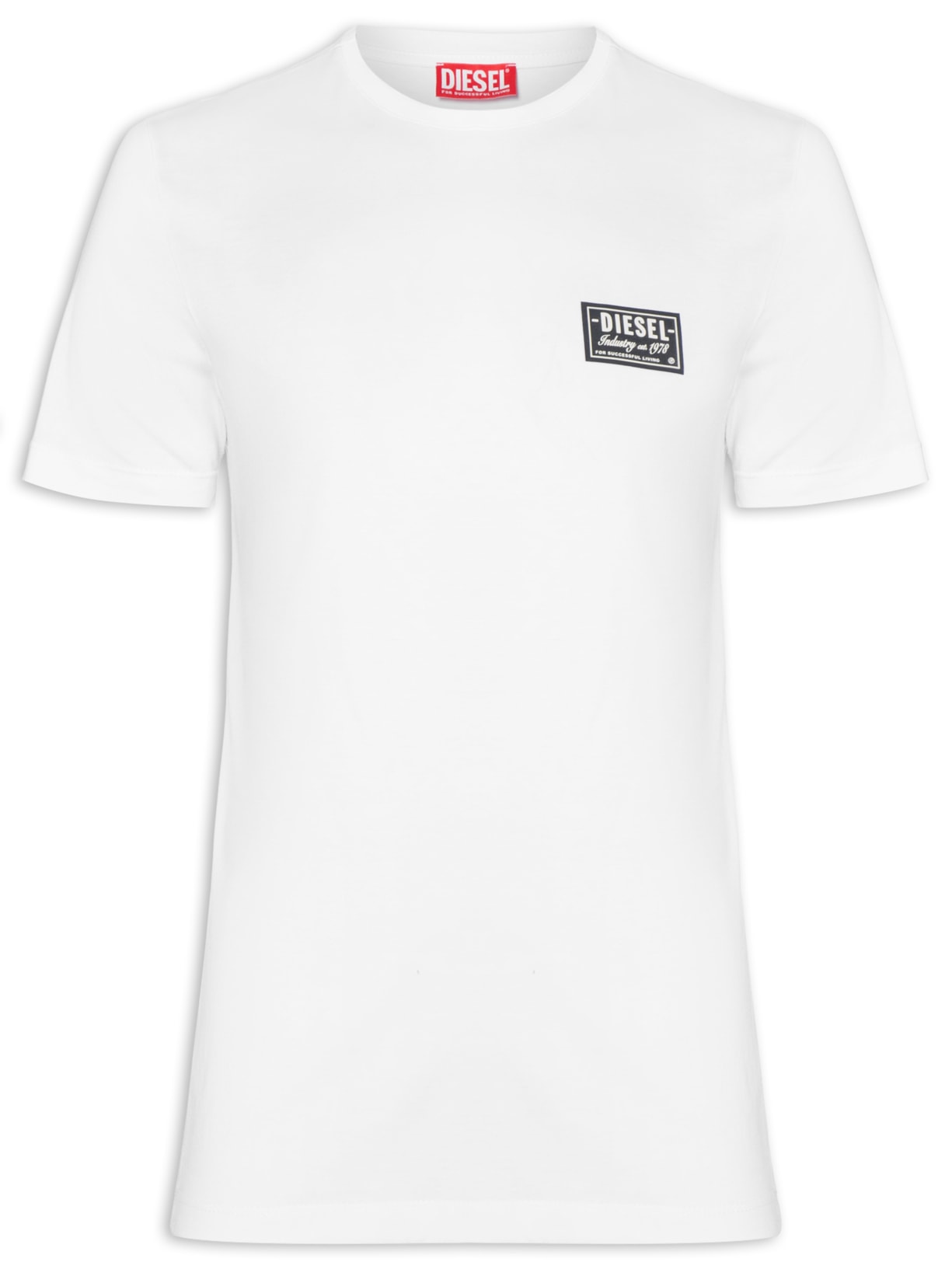 Camiseta Masculina T-Diegor-SP - Branco
