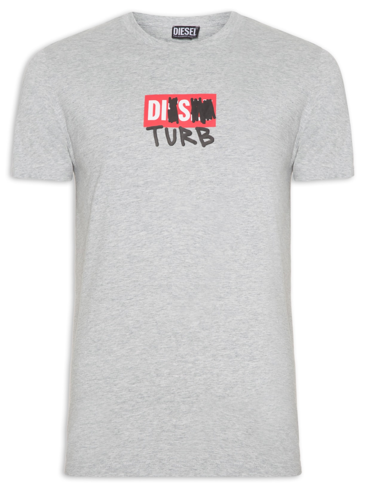 Camiseta Masculina T-diegos-b10 Maglietta - Cinza