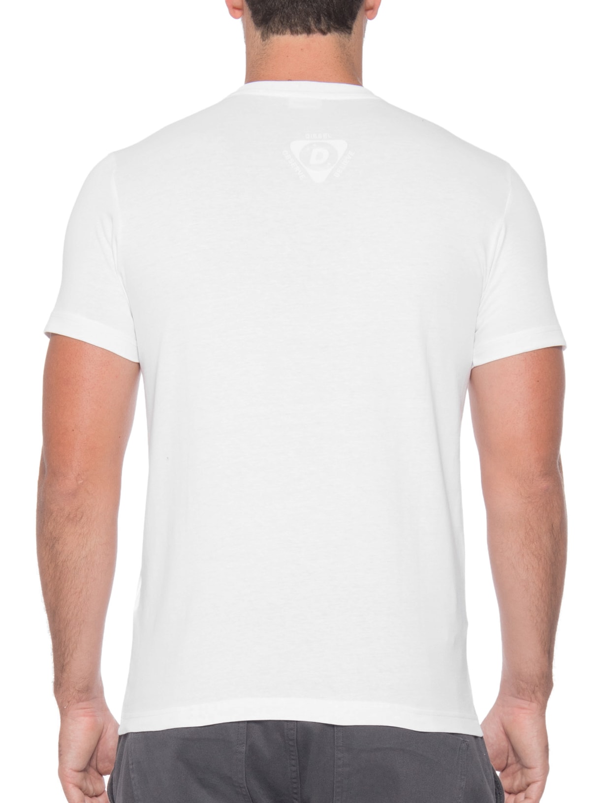 Camiseta Masculina T-Diegos-K25 Maglietta Branco  Diesel
