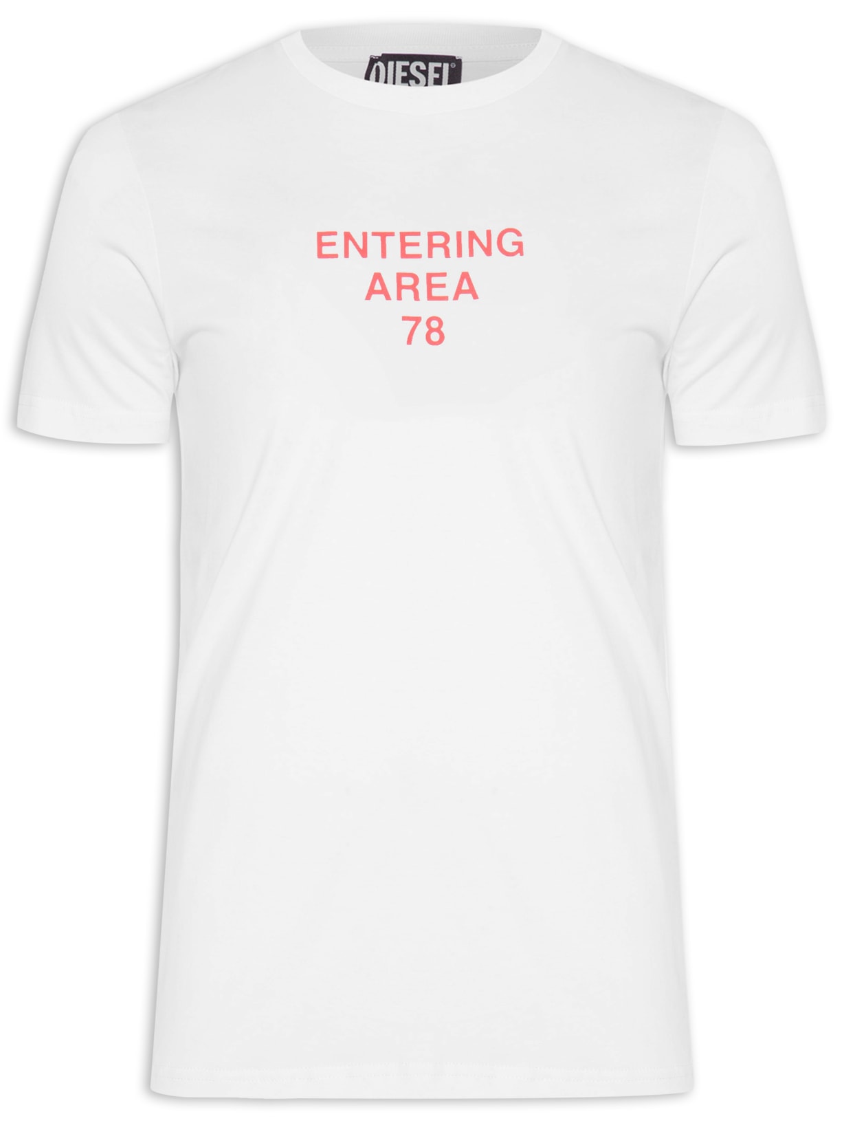 Camiseta Masculina T-Diegos-K25 Maglietta Branco  Diesel