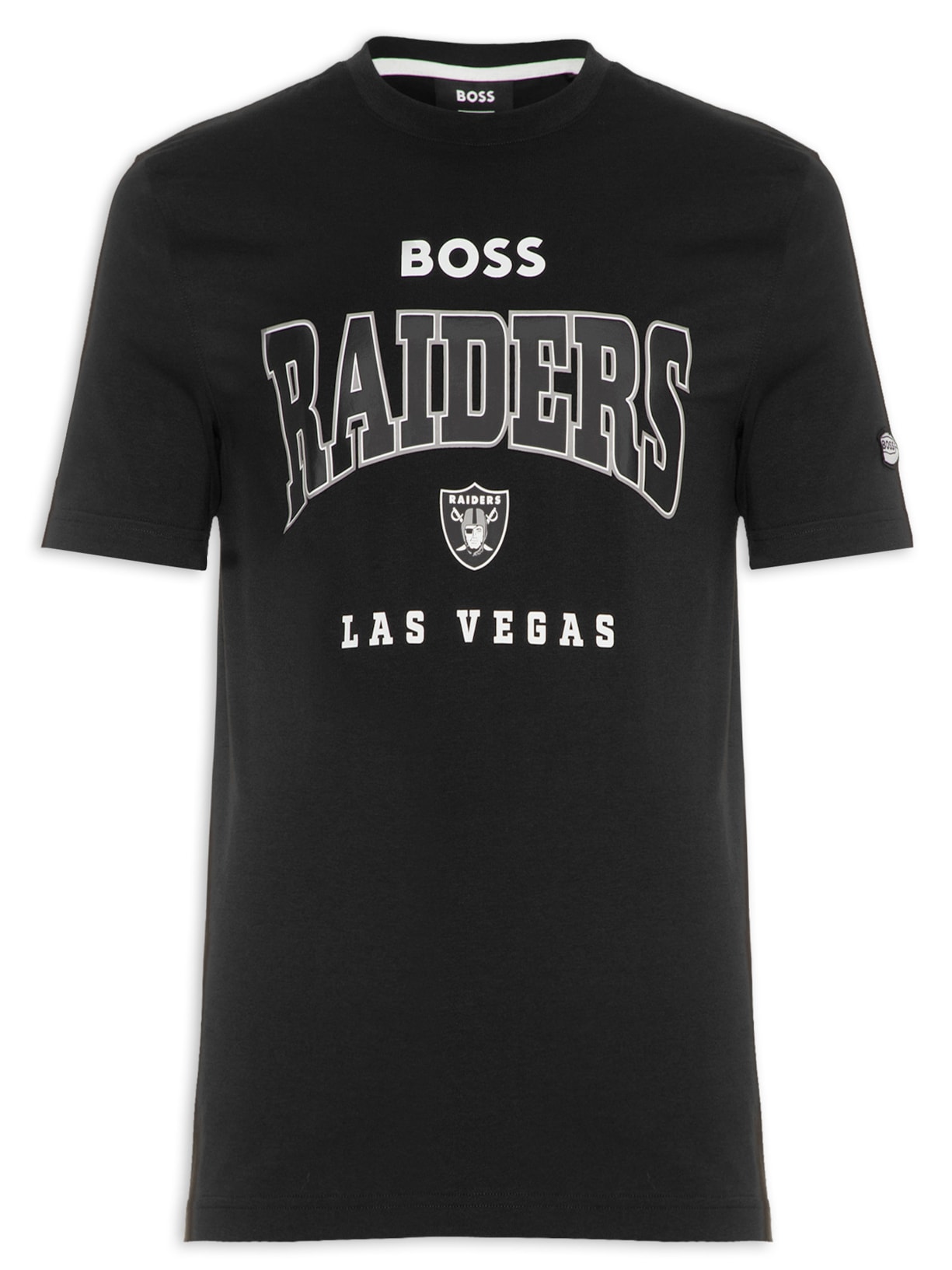 Camiseta Masculina T Huddle Nfl - Preto