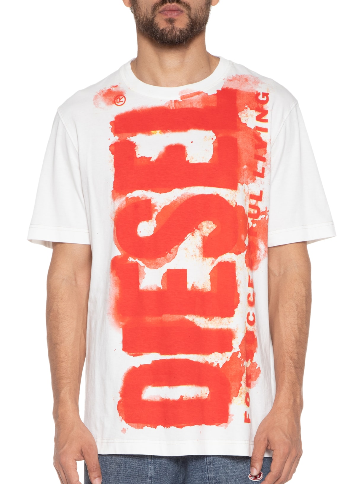 Camiseta Masculina T-just-e16 Vermelho Diesel