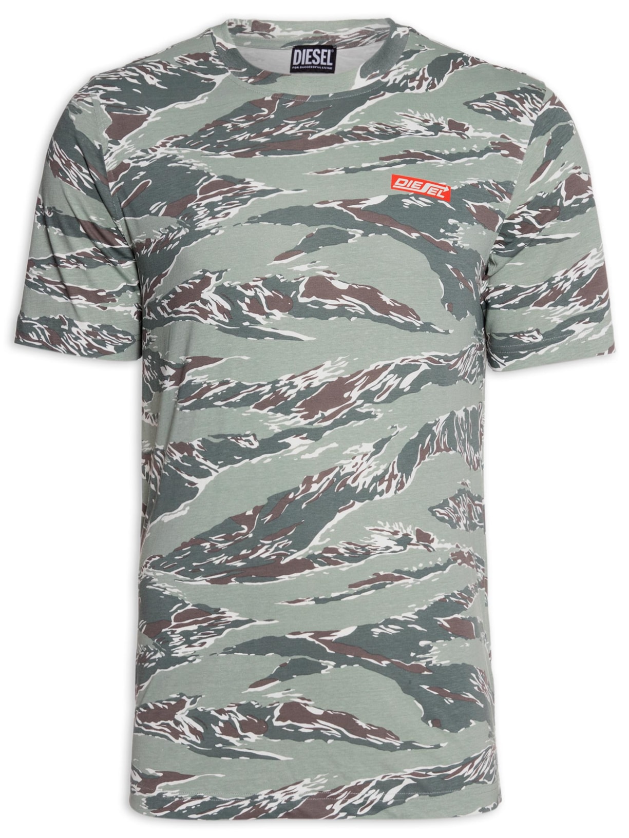 Camiseta Masculina T-just-hs2 - Verde