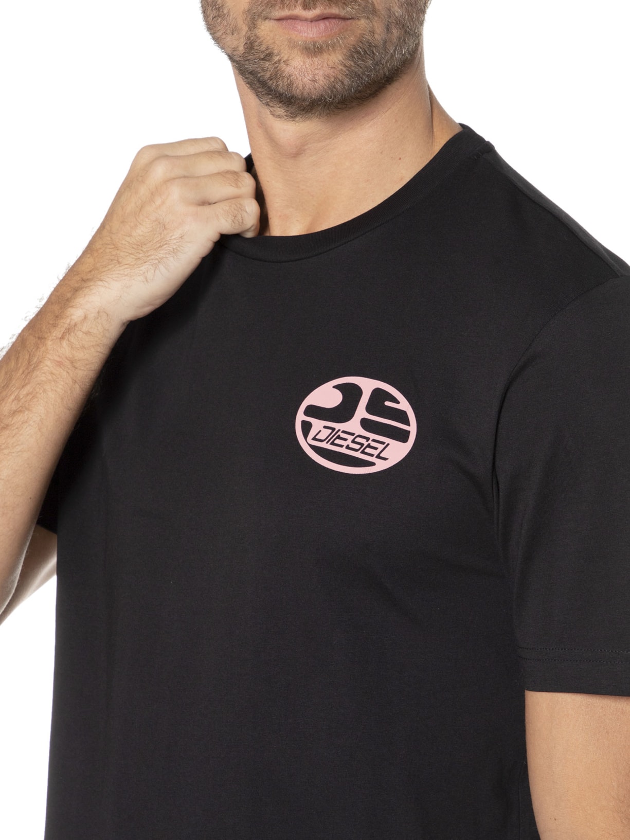 Camiseta Masculina T Just K2 Preto Diesel