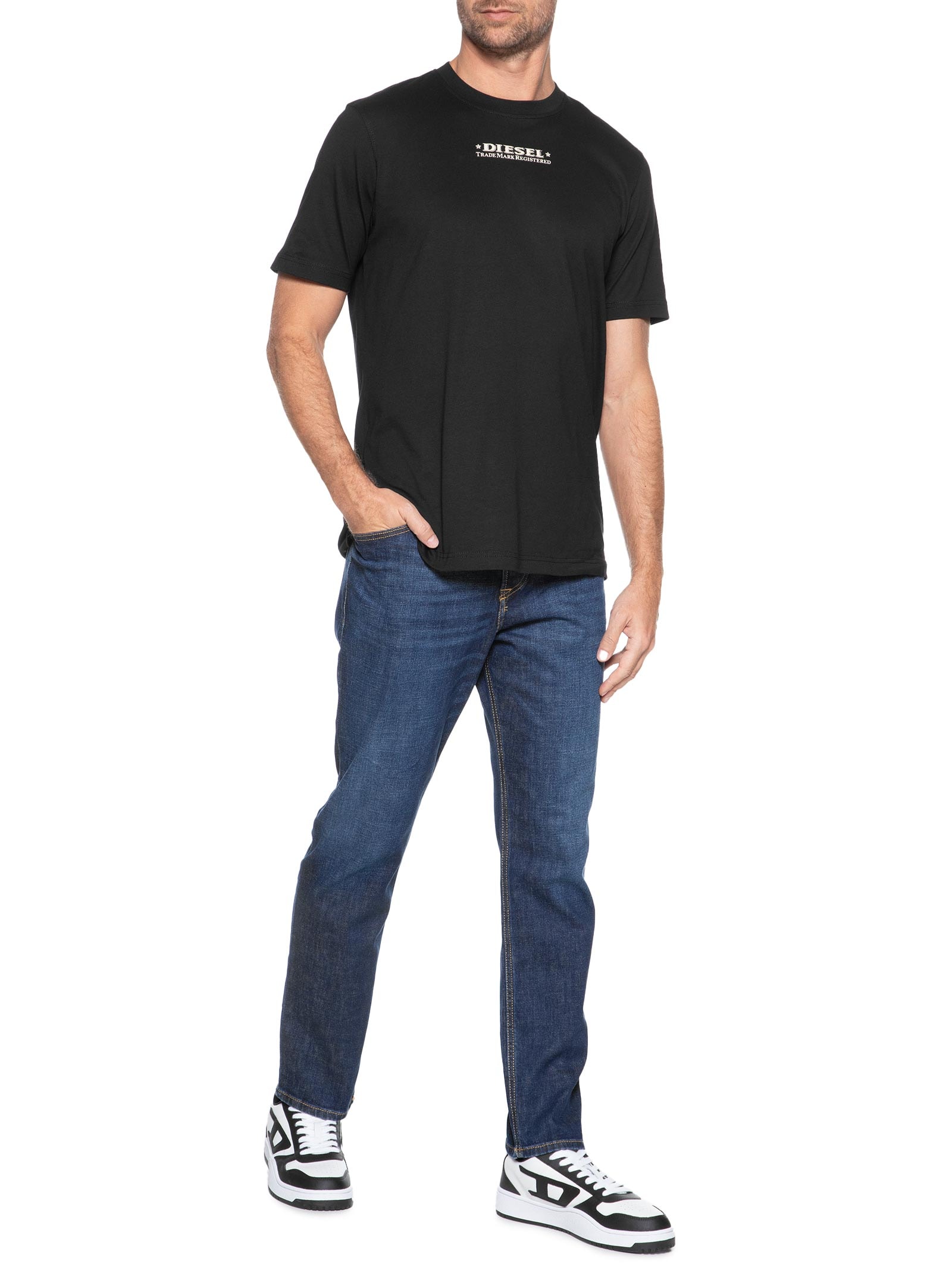 Camiseta Masculina T-JUST-L4 - Diesel - Preto