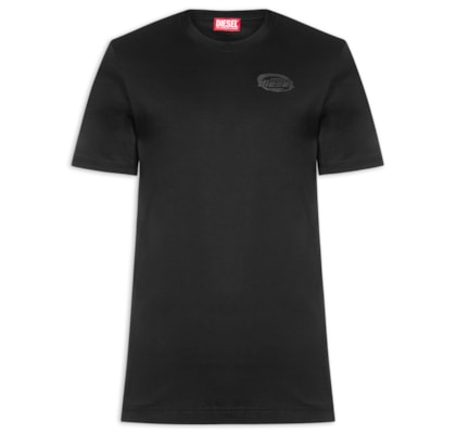 Camiseta Masculina T-Madjust-Slits-R17 Maglietta - Preto