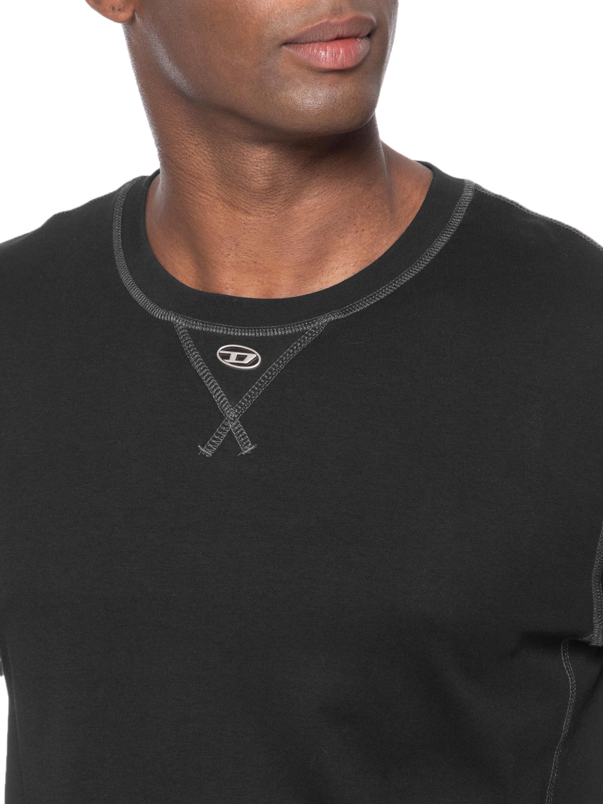 Camiseta Masculina T-Madjust-Tr Preto Diesel