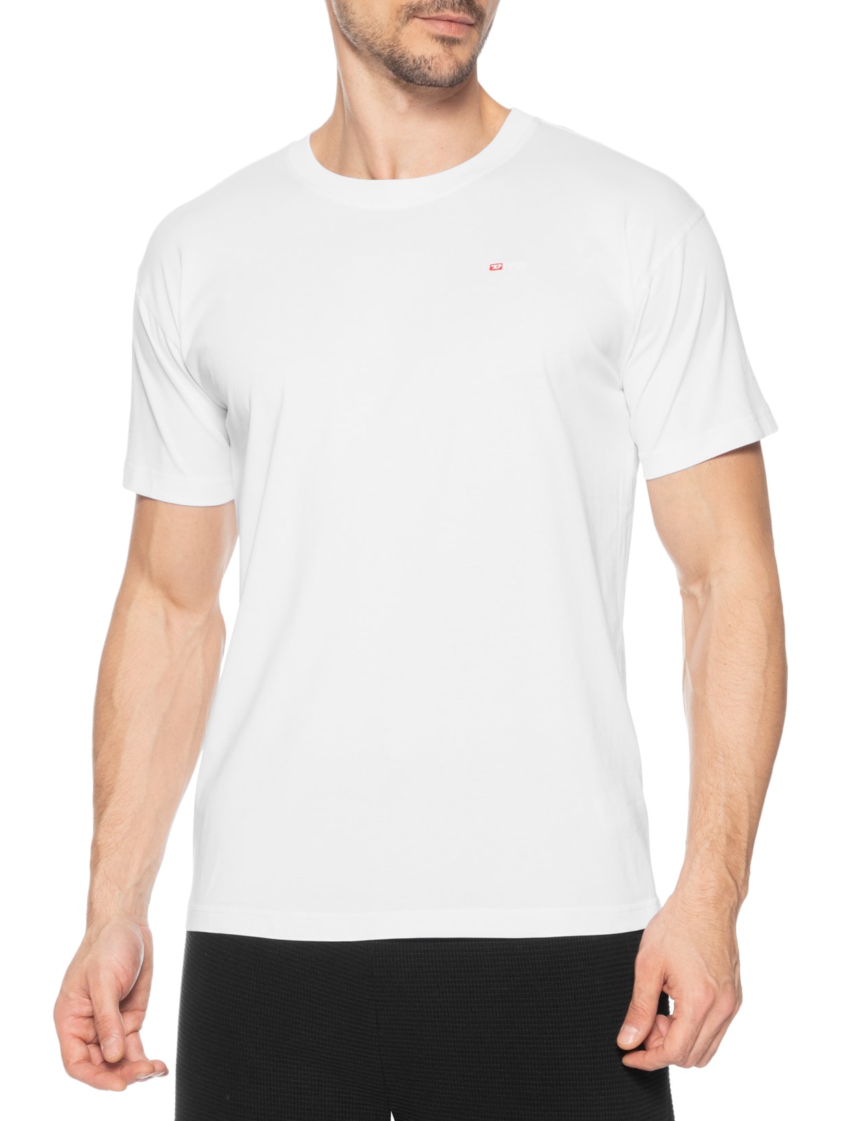 Camiseta Masculina T-Norm-Microdiv Branco Diesel