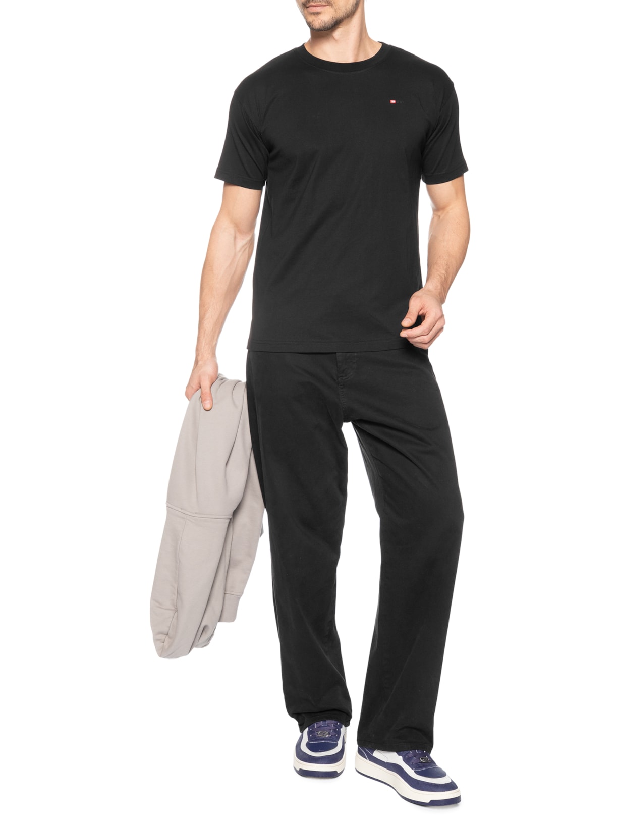 Camiseta Masculina T-Norm-Microdiv Preto Diesel