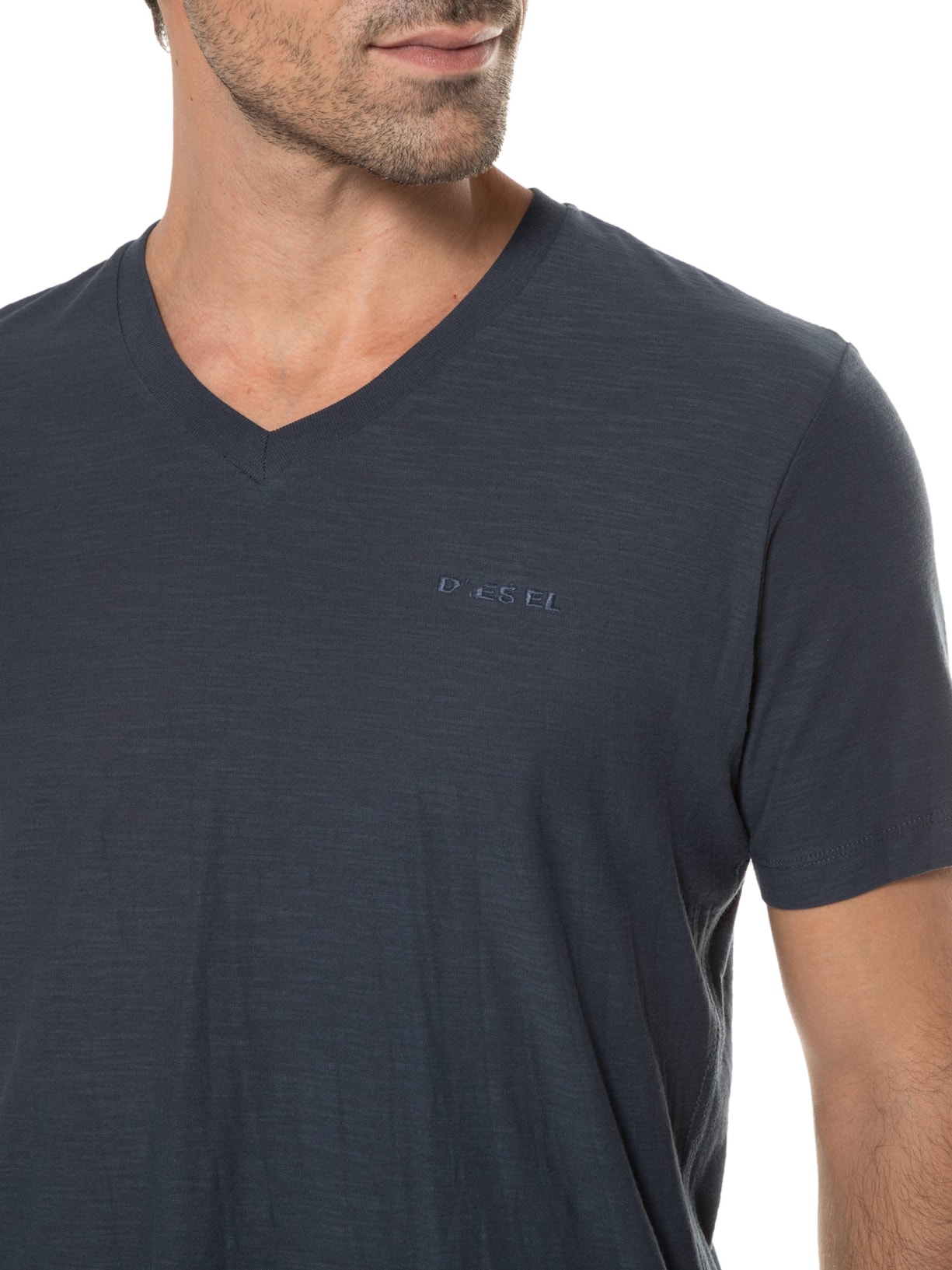 Camiseta Masculina T-ranis Azul Diesel