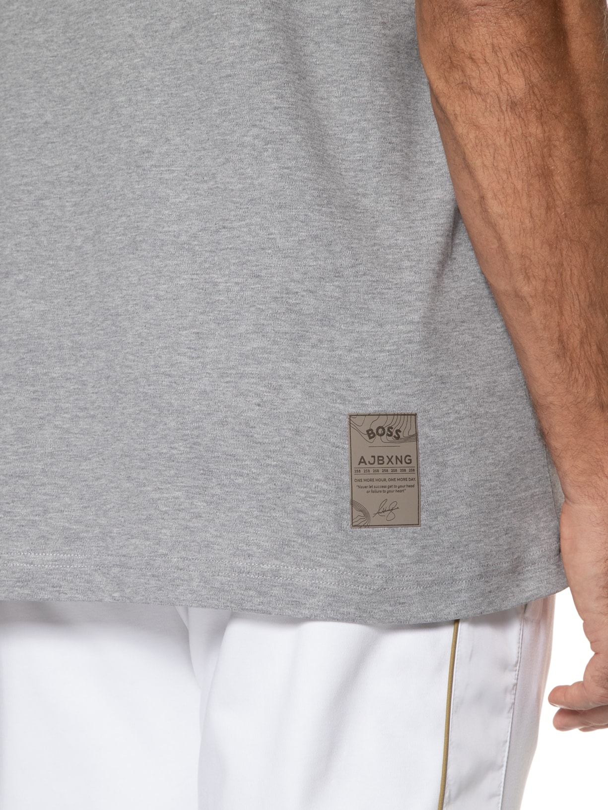 Camiseta Masculina Talboa Cinza Boss