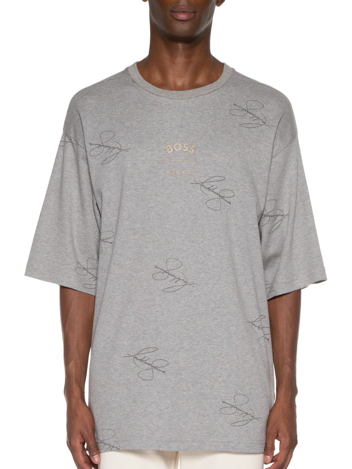 Camiseta Masculina Talboa Cinza Boss