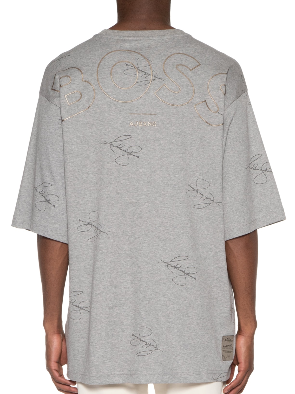 Camiseta Masculina Talboa Cinza Boss