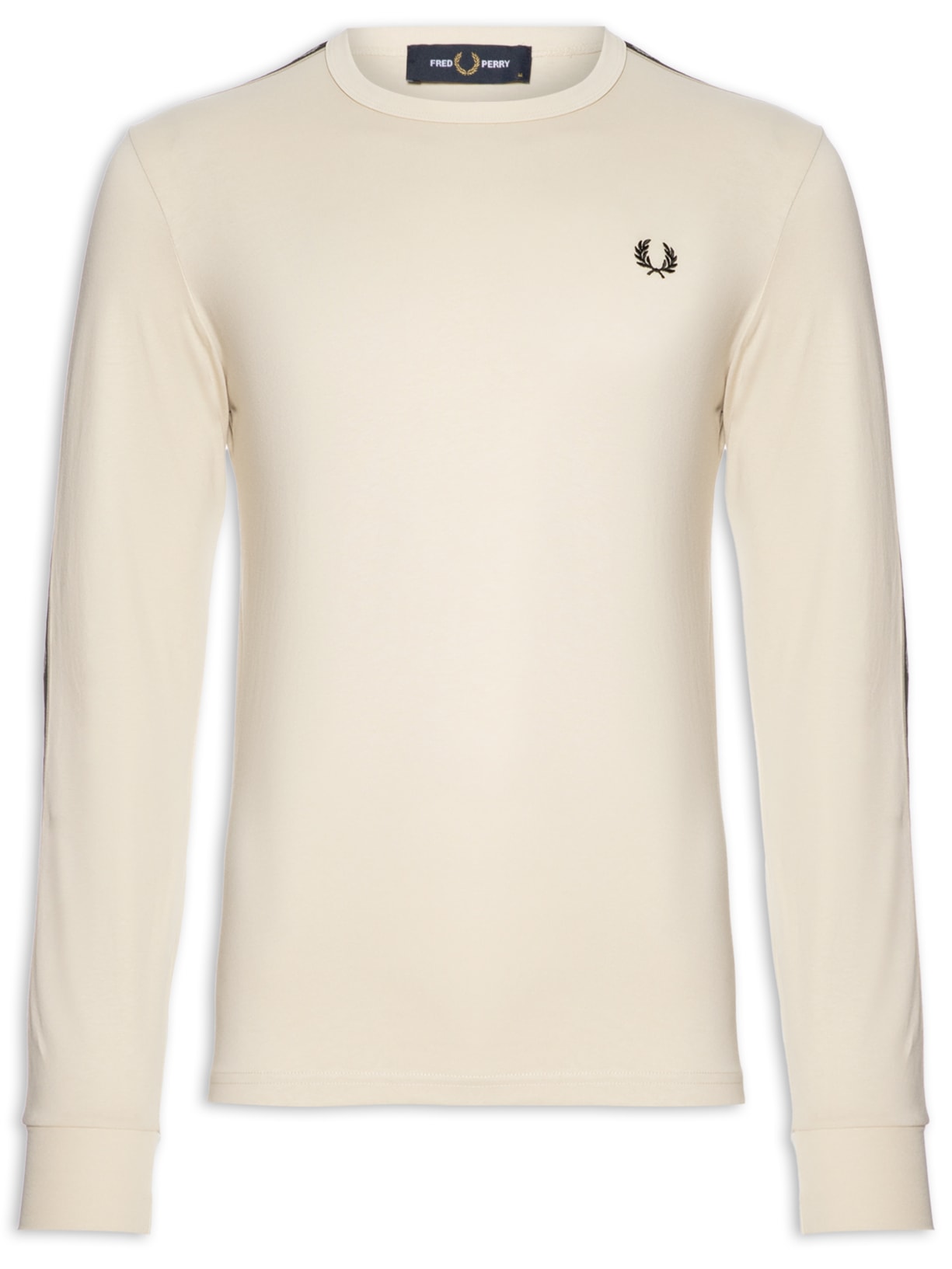 Camiseta Masculina Taped Long Sleeve - Bege